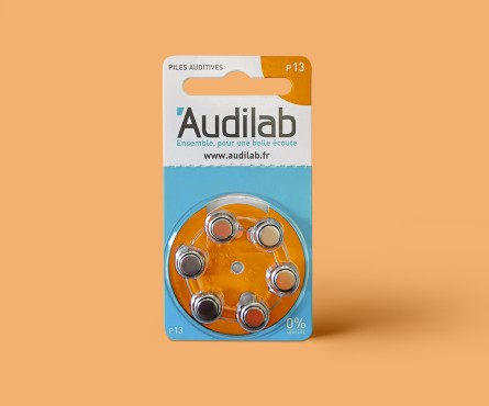 60 Piles auditives Audilab - Référence 13