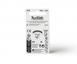 60 Piles auditives Audilab - Référence 312