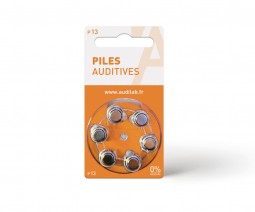 60 Piles auditives Audilab - Référence 13