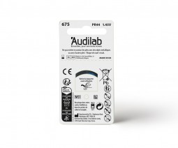 12 Piles auditives Audilab - Référence 675