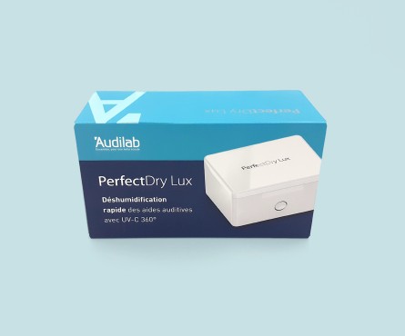Boîte séchante - Perfect Dry Lux pour appareils auditifs