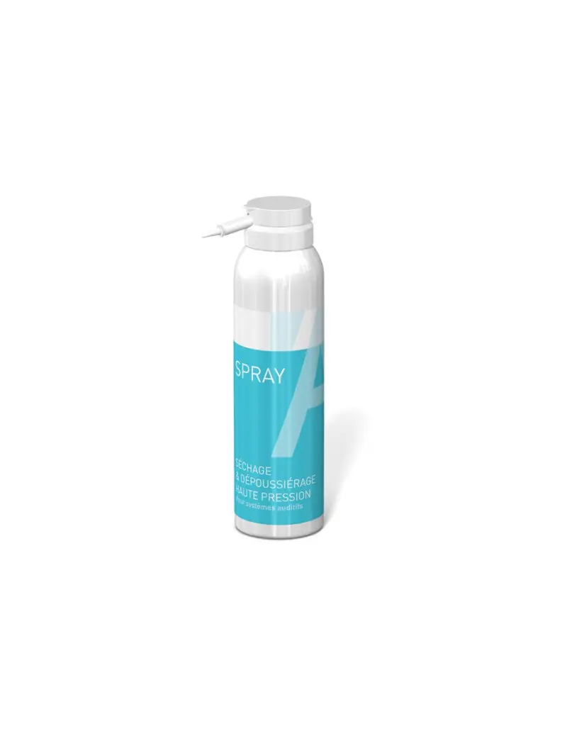 Spray haute pression pour appareil auditif