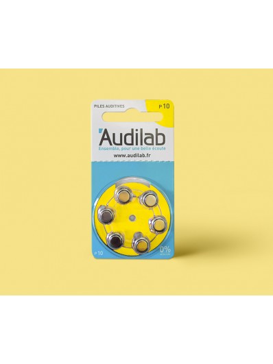 60 Piles auditives Audilab - Référence 312 - Boutique Audilab